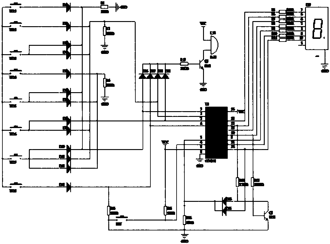 實驗十二 搶答器電路